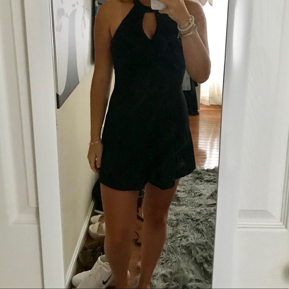 Amanda Uprichard black dress
